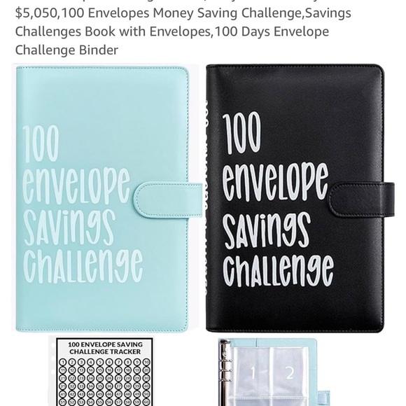 100 envelope savings challenge book new - Picture 1 of 3
